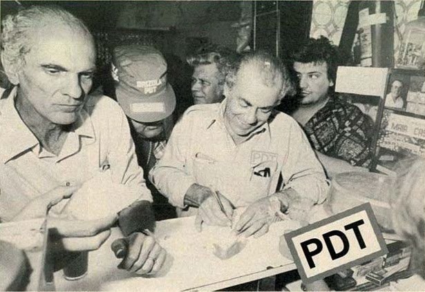 Leonel Brizola e Saturnino Braga